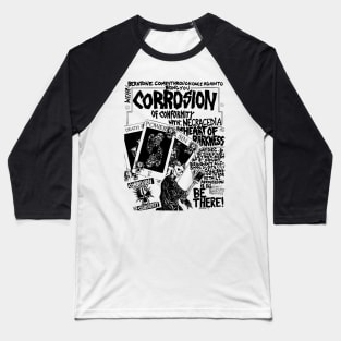 Corrosion of Conformity Punk Flyer Baseball T-Shirt